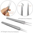thumbnail image 2 of Stainless Steel Blackhead Remover Tool Kit, Whitehead Pimple Acne Blemish Comedone Extractor Set for Nose Face Skin, 2 of 10
