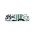 thumbnail image 4 of DesignSkinz Scratch-Resistant Hard Slim Case Compatible with iPhone 16 Plus (Compatible with MagSafe) - Abstract Blue and Green Triangle Aztec, 4 of 9