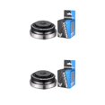 thumbnail image 3 of Advancent VIARON Bike Bearing Headset Reemplazo Aleación de aluminio 42-52mm Rodamientos dobles Accesorio Repuestos Negro Negro 2piezas Advancent CBP272970, 3 of 5