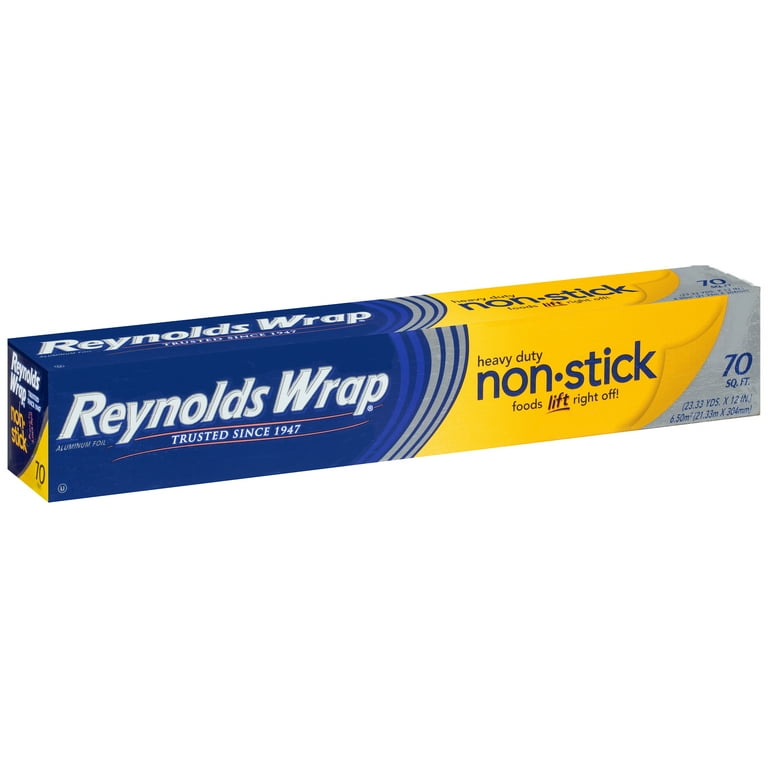 Reynolds Wrap Heavy Duty Non-Stick Aluminum Foil 35 sq. ft. Box, Shop