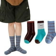 thumbnail image 6 of FNNMNNR 3 Pairs Kids Boys Socks 3-12years Cartoon Embroidery Ankle Socks for Toddler Soft Cotton Mid-Calf Socks Baby Socks, 6 of 9