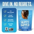 thumbnail image 5 of (3 pack) SkinnyDipped Dark Chocolate Cocoa Almonds 3.5 oz, 5 of 10