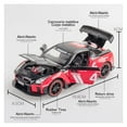 thumbnail image 2 of Fast And Furious Nissan Gt R35 Miniature Metal Supercars, 2 of 5