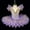 Purple, variant on Ballerina Costume for Girls 1-14Y Sleeveless V-Neck Dance Costumes with Chest Gemstone Embellishment,Soft Tulle Princess Ballet Dress for Girls Little Swan Performance Outfit 2026