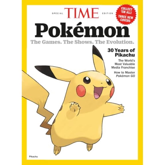 Pre-Owned TIME Pokemon Pikachu, 9781547871865, 1547871865, Paperback,