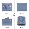 thumbnail image 3 of tredstone Elegant Women S Purse With Multiple Card Slots Exquisite Craft Compact Durable Hand Wallet Blue 1Set, 3 of 6