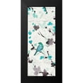thumbnail image 2 of ERR, Pela 8x14 Black Modern Framed Museum Art Print Titled - Flowing III, 2 of 5