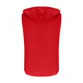 thumbnail image 5 of BiZtdJrK Sleeveless Hoodies for Men Casual Slim Fit Zip-Up Drawstring Hooded Workout Tank Tops Summer Casual Muscle Vest Tanks Red M, 5 of 7