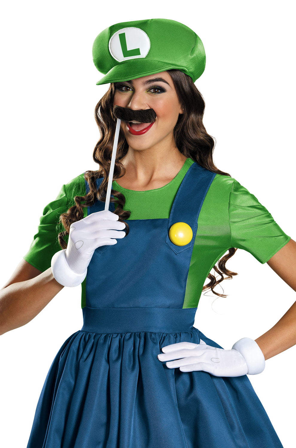 Tween Girls Luigi Costume