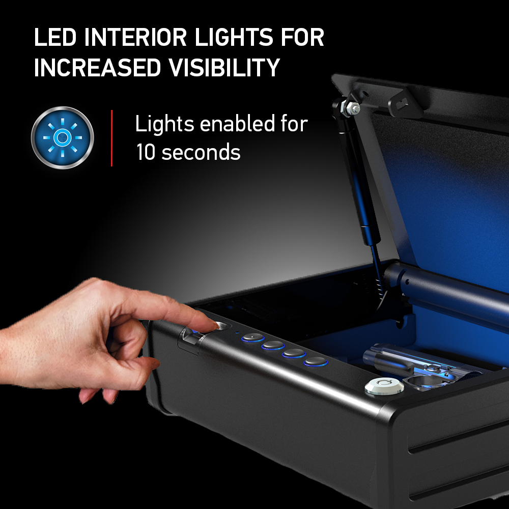 SentrySafe QAP1BLX Biometric Pistol Safe photo 5