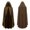 Brown, variant on Halloween Cosplay Costume Royal Medieval Hooded Velvet Cape Cloak Outfit for Women Gir'ls Deluxe Holiday Party Carnival Masquerade Birthday Gift Theme Party Roleplay Dress Up Wear Set Props