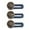 H, variant on AJGRHE Nail- Detachable Extended Button Belt Buckle for Jeans Pants Waist Extension 3PCS Adjustable Fastener Accessory H One Size