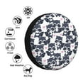 thumbnail image 4 of Logiee Cartoon Raccoon Print Spare Tire Cover, Universal Wheel Protectors,Waterproof Dust-Proof UV Sun Wheel Tire Cover,Fit for SUV, RV, Travel Trailer, Truck-15 inch, 4 of 6