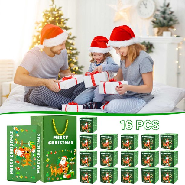 Merry Christmas Surprise Box Gift Box Creating Surprising Gift Red Envelope Bouncing Romantic Gift Box