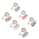 thumbnail image 2 of Sailing Juego de broches multicolores con diseño de mal de ojo, 6 piezas, accesorios de ropa de moda, 2 of 10