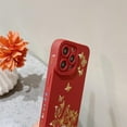 thumbnail image 6 of Compatible with iPhone 14 Pro Max Case, Butterfly Pattern with Side Plated Heart Pattern Soft Silicone Shockproof Full Camera Lens Cute Case for iPhone 14 Pro Max 6.7" for Women Girl Red, 6 of 14