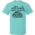 thumbnail image 3 of Inktastic Will Trade Medical Advice for Tacos Funny Nurse T-Shirt, 3 of 5
