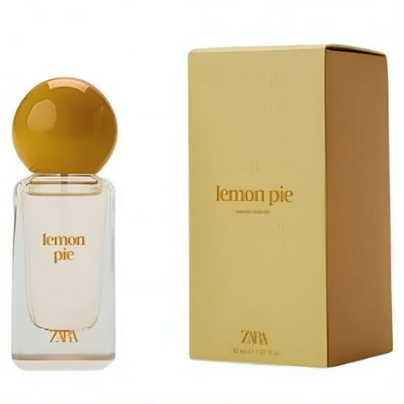 Zara Lemon Pie Kids Perfume Fruity Amber Fragrance with Citrus Lemon Passion Fruit and Sweet Condensed Milk Scent EDT Eau de Toilette 30ml (1.0 fl. oz.)