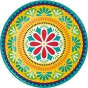 Creative Converting 362831 Fiesta Pottery Dinner Round Plate