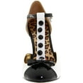 thumbnail image 2 of Pleaser Women's Smitten-10/RM T-Strap Pump 8 White/Black Patent, 2 of 7