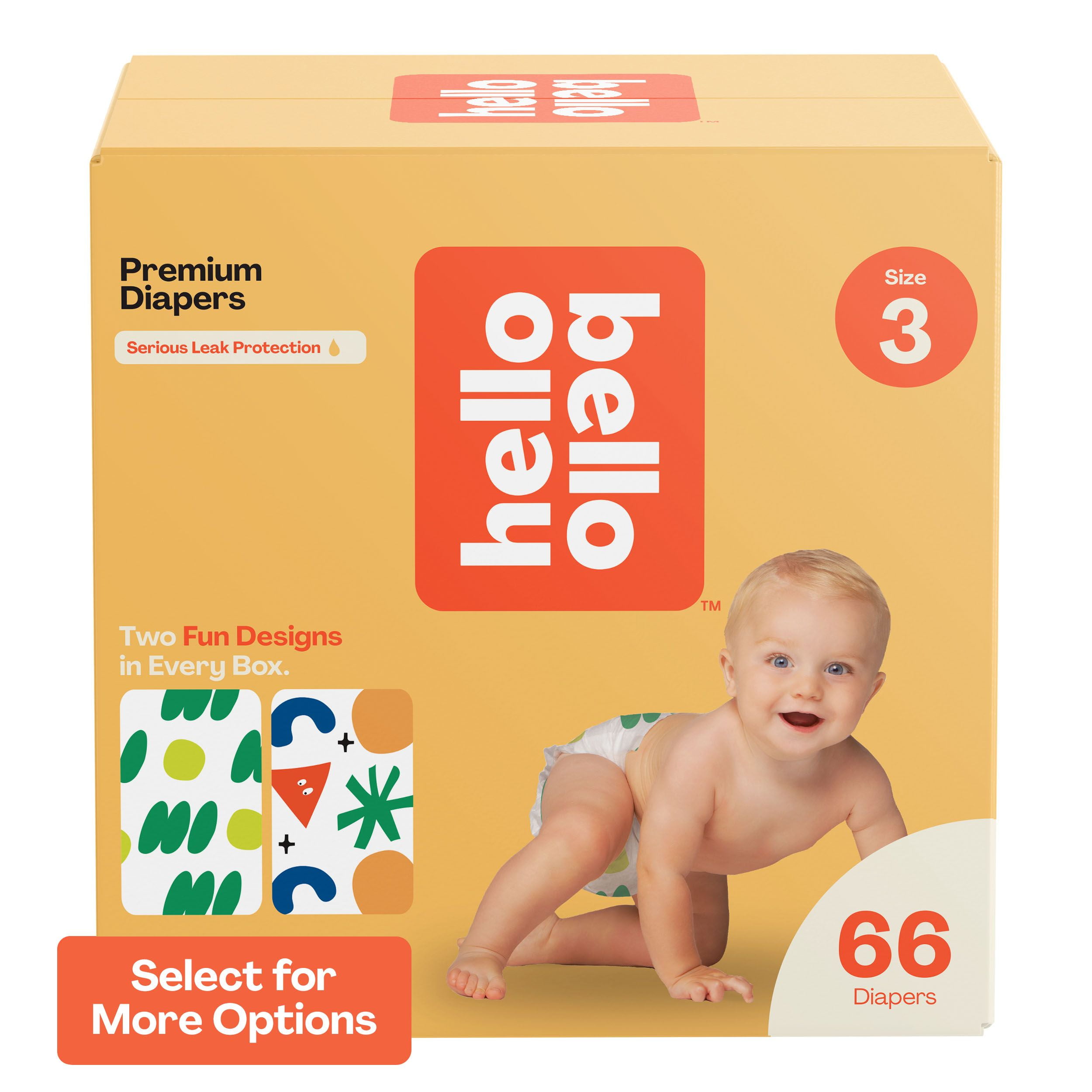 Hello Bello Diapers, Size 3, 66 Count (Select for More Options