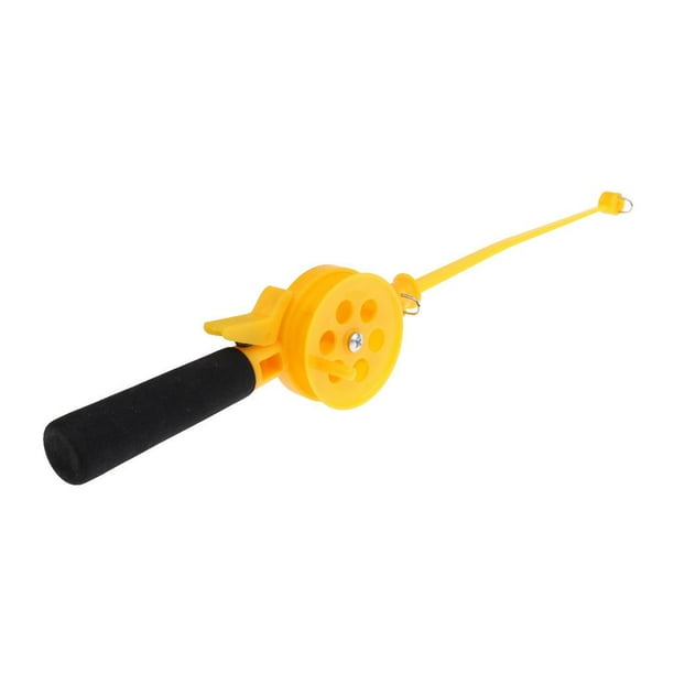 Yinanstore Light And Portable Fishing Rod And Reel Combos, Kids Fishing Pole Fishing, Fly Fishing Yellow 33cm / 13.0inch