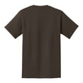 thumbnail image 3 of Mafoose Mens Essential Cotton T Shirt with Pocket Brown L, 3 of 6
