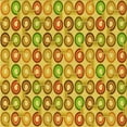 thumbnail image 1 of Ahgly Company Machine Washable Indoor Square Transitional Yellow Area Rugs, 6' Square, 1 of 7