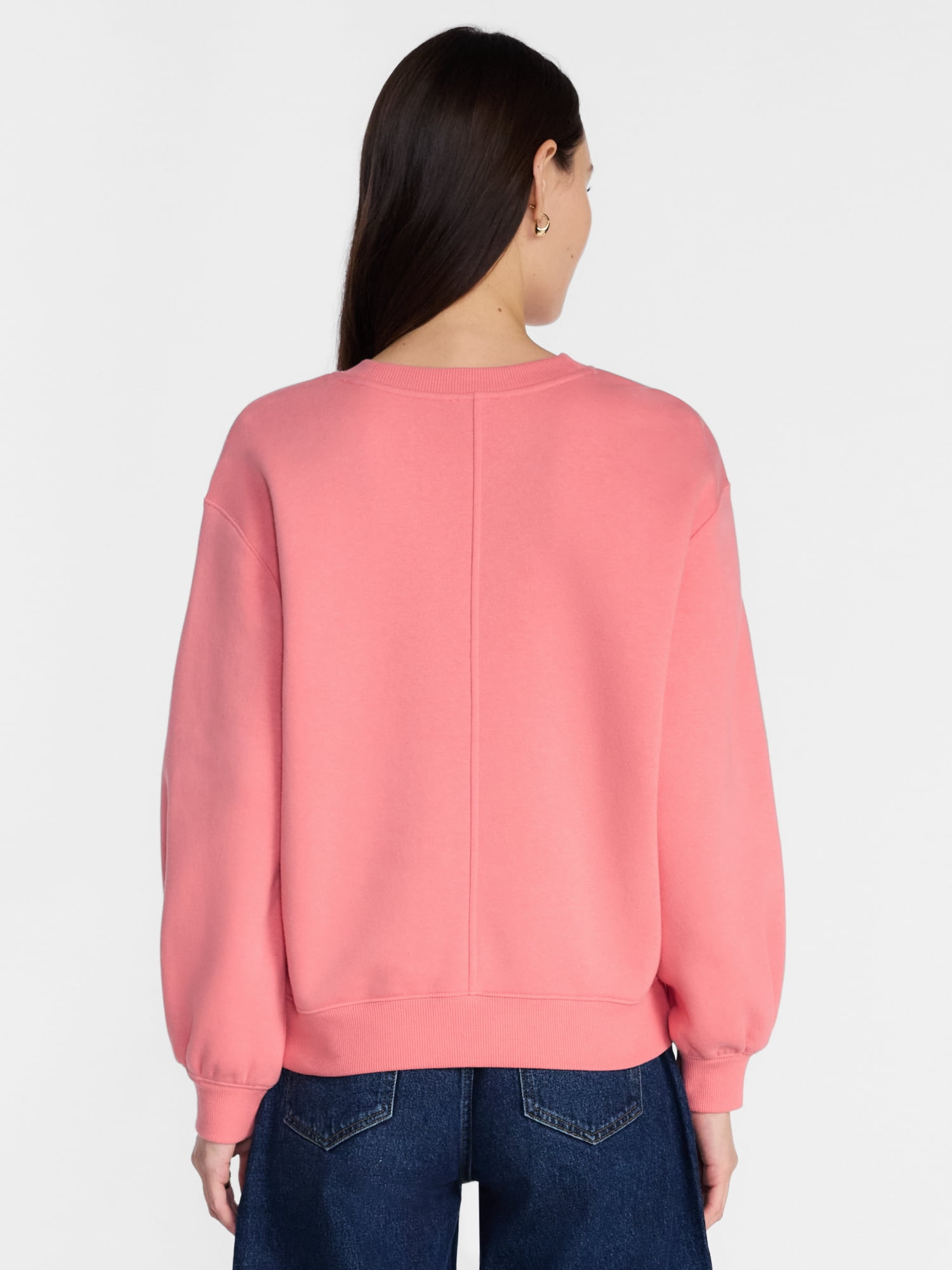 Scenario Women's and Women's Plus Crewneck Sweatshirt, Sizes XS-4X