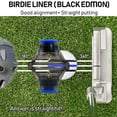 thumbnail image 5 of LJNYFDC Line Drawing Golf Line Drawing Set Blue/Black Drawer 360 Degree Scribing Clip Professional Line Alignment Tools for Golf Ball Putting, 5 of 5