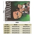 thumbnail image 3 of The Boondocks Blankets Ultra Soft Flannel Blanket All Season Fuzzy Blanket Fluffy Cozy Blanket For Couch Bed Sofa 50"X40", 3 of 9
