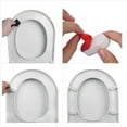 thumbnail image 5 of Juego de Parachoques para Asientos de Inodoro Universales para Bidé de 8 Paquetes, Viene con Adhesivo Fuerte, Accesorio de Amortiguación para Asientos de Inodoro, 5 of 5