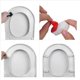 thumbnail image 5 of Juego de Parachoques para Asientos de Inodoro Universales para Bidé de 8 Paquetes, Viene con Adhesivo Fuerte, Accesorio de Amortiguación para Asientos de Inodoro, 5 of 5