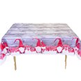 thumbnail image 1 of Christmas Table Cloth, Decorative Fabric Table Cover for Holiday and Indoor Use 150*180cm, 1 of 5
