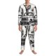 thumbnail image 3 of Fotbe Vintage Cactus Pickup Pijama de Hombre con Estampado de Manga Larga, Conjunto de 2 Piezas, Ropa de Dormir Suave y Cómoda con Bolsillos-Large, 3 of 7