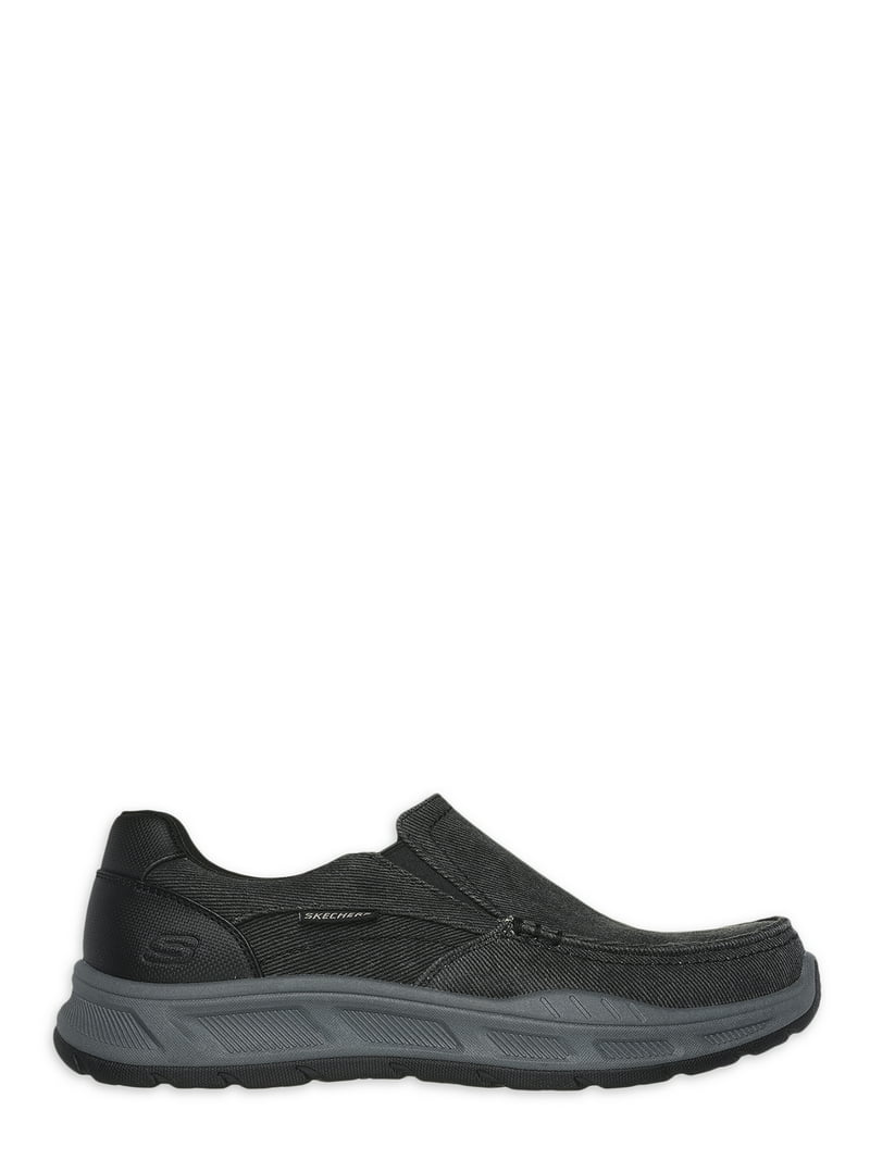 Skechers Men\'s Black Slip-On Casual Loafers Skechers Men main image 2