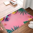 thumbnail image 4 of Honeii Summer Fruits And Sunglasses Pattern Door Mat, Welcome Door Mats Outdoor Indoor, Stain and Fade Resistant, Non-Slip Entry Matfor Bedroom, Bathroom, Kitchen, 4 of 7