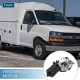 thumbnail image 2 of Motor de limpiaparabrisas frontal Unique Bargains para Chevrolet Express 1500 2003-2007 No.401047/88958135, 2 of 7