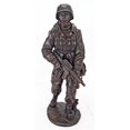 thumbnail image 4 of Design Toscano Salut à Nos Héros Statue de Soldat Militaire, Bronze, 4 of 5