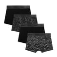 thumbnail image 1 of Bóxer Cortos EVERLAST T G Negro 4 piezas, 1 of 4