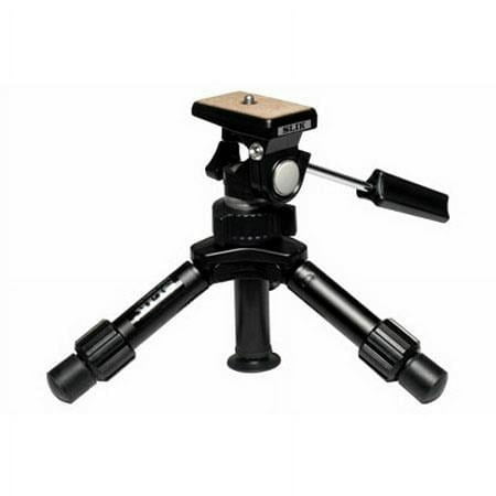 UPC: 0049368702058 | Slik Mini Pro V Tripod with 2 – Way Pan Tilt Head