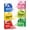1 Set, variant on Glitter Transparent Sticky Notes, Clear Translucent Memo Pads with Full-Back Adhesive, Water-Resistant Quick-Dry Writing Notes for Books, Study, Journals and Office