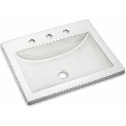 American Standard 0643.008.020 Studio Drop Lavatory Sink with Three