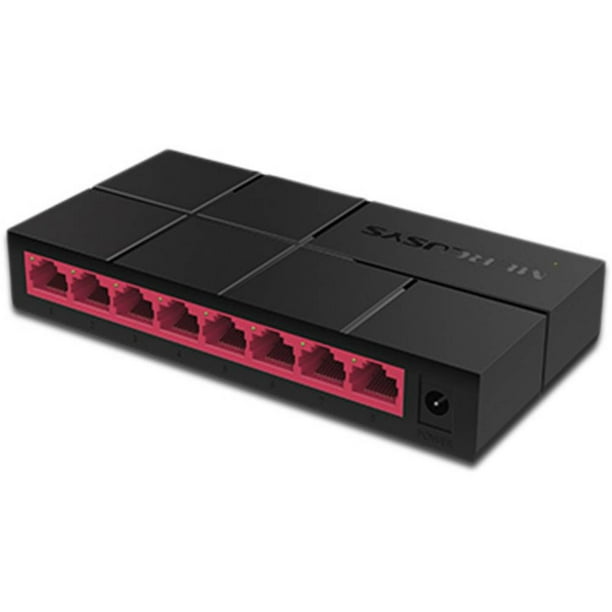 Switch Mercusys MS108G con 8 puertos Ethernet 10/100/1000Mbps no Mercusys MS108G