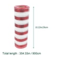 thumbnail image 4 of Shisuyan 1 Roll Practical Gift Wrapping Ribbon Polyester Ribbon DIY Crafts Making Ribbon, 4 of 8