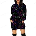 thumbnail image 5 of Sudadera con capucha para mujer, con estampado de HELLO KITTY, sudadera con capucha de manga larga de marca, informal, elegante, bonita, para mujer, top de otoño, 5 of 5