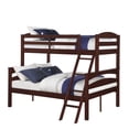 thumbnail image 2 of DHP Brady Twin over Full Wood Bunk Bed Frame, 2 of 8