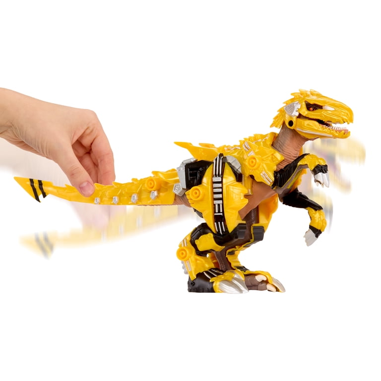 Armorsaurs Armor-Up Yellow Raptor Dinosaur Blaze Figure photo 7