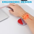 thumbnail image 4 of Uxcell Gel Wrist Rest, Gel Mouse Pad Mouse Wrist Support for Keyboard and Mouse Ergonomic,Mouse Pad Pastel Ombre, 4 of 6