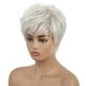 thumbnail image 4 of Fiudx Ofertas Flash Del Día Solo En Línea Peluca Gris Para Mujer, Cubierta Para El Pelo, Decoraciones Para Fiestas, Protección, 4 of 6